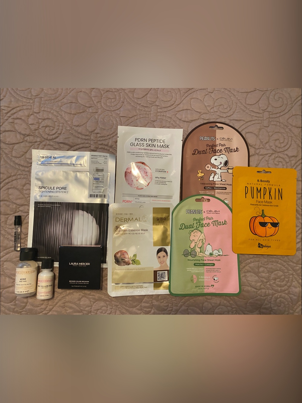 Samples Bundle - Korean Skincare, Laura Mercier, C.O. Bigelow, Dedcool